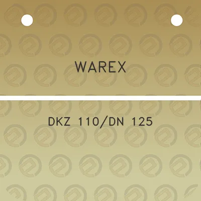 warex-dkz-110dn-125