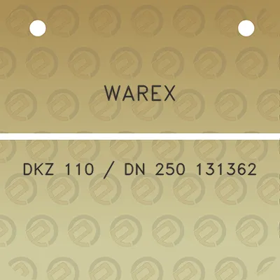 warex-dkz-110-dn-250-131362