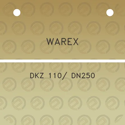 warex-dkz-110-dn250