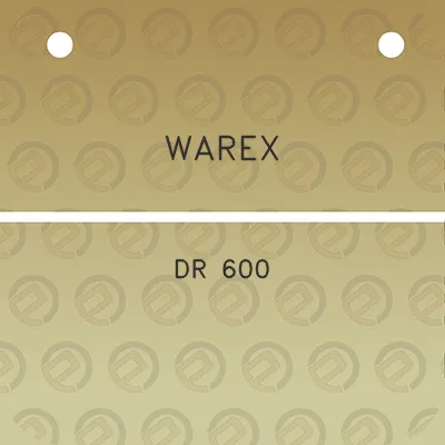 warex-dr-600