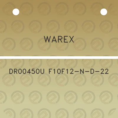 warex-dr00450u-f10f12-n-d-22