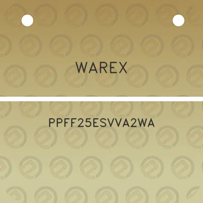 warex-ppff25esvva2wa