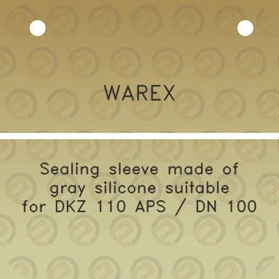 warex-sealing-sleeve-made-of-gray-silicone-suitable-for-dkz-110-aps-dn-100