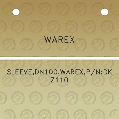 warex-sleevedn100warexpndkz110