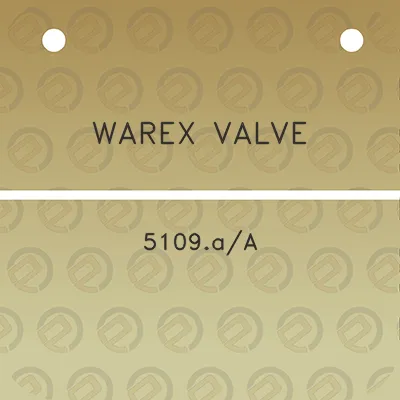 warex-valve-5109aa