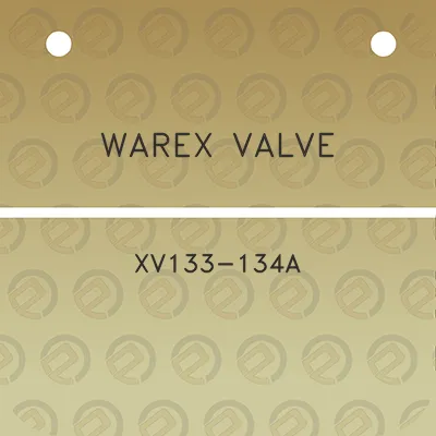 warex-valve-xv133-134a