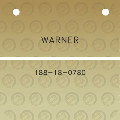 warner-188-18-0780