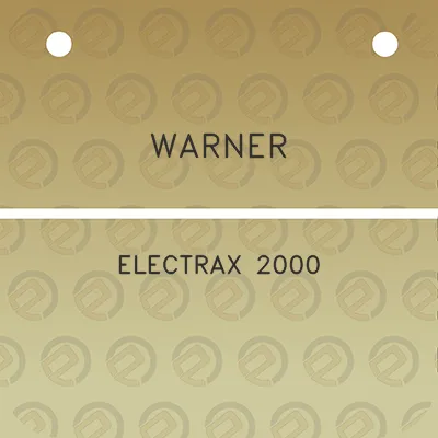 warner-electrax-2000