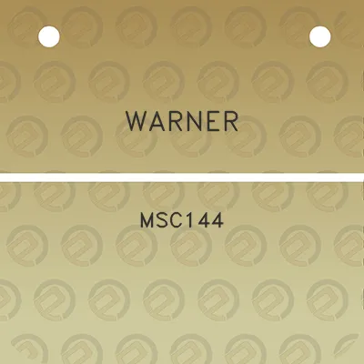 warner-msc144