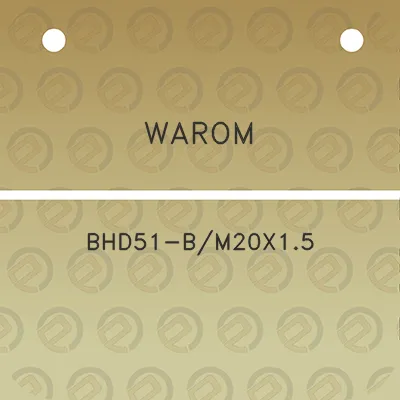 warom-bhd51-bm20x15