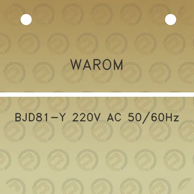 warom-bjd81-y-220v-ac-5060hz