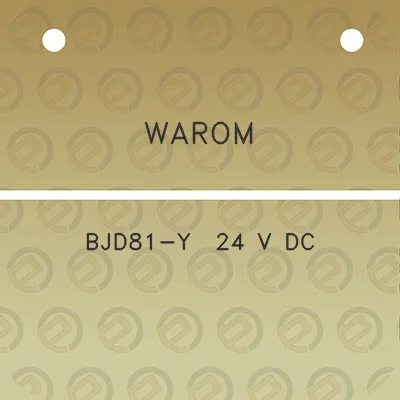 warom-bjd81-y-24-v-dc