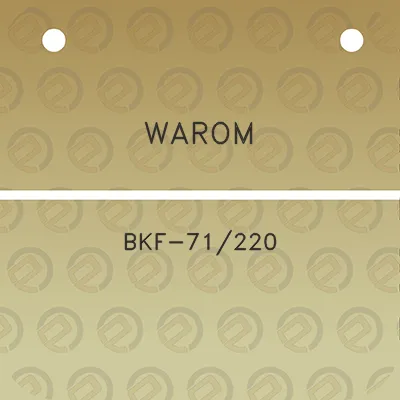 warom-bkf-71220