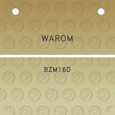 warom-bzm16d