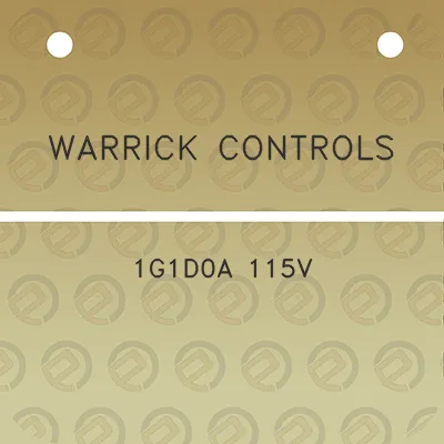 warrick-controls-1g1d0a-115v