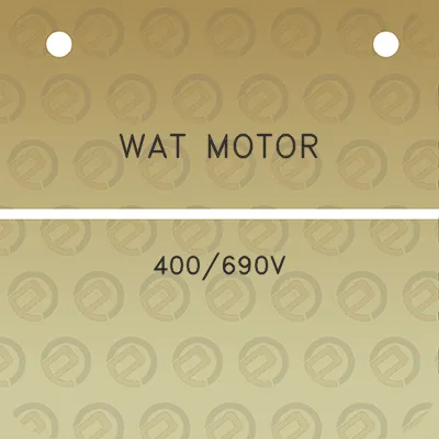 wat-motor-400690v