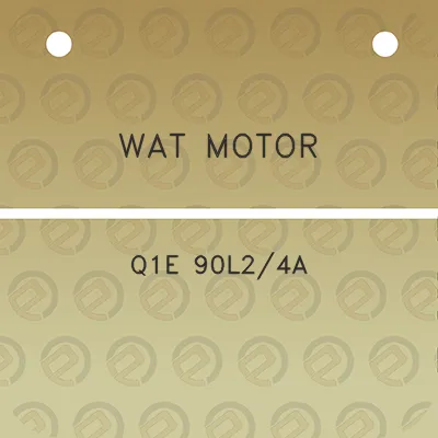 wat-motor-q1e-90l24a