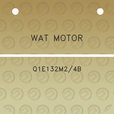 wat-motor-q1e132m24b