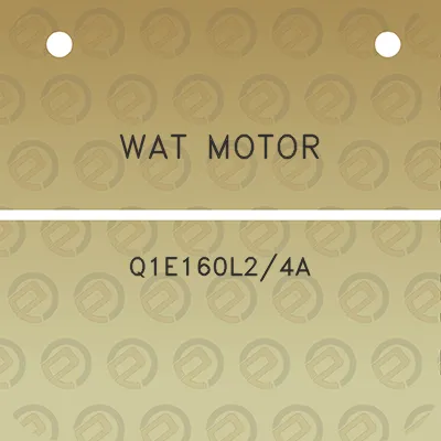 wat-motor-q1e160l24a