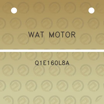 wat-motor-q1e160l8a