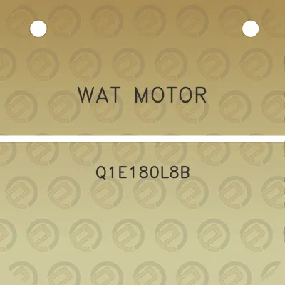 wat-motor-q1e180l8b