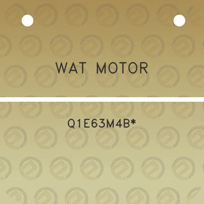 wat-motor-q1e63m4b