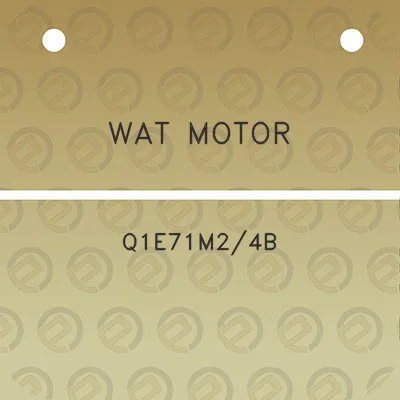 wat-motor-q1e71m24b