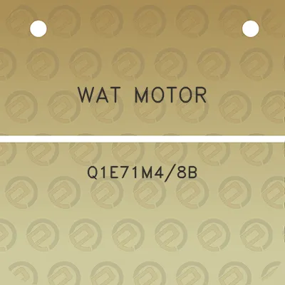 wat-motor-q1e71m48b