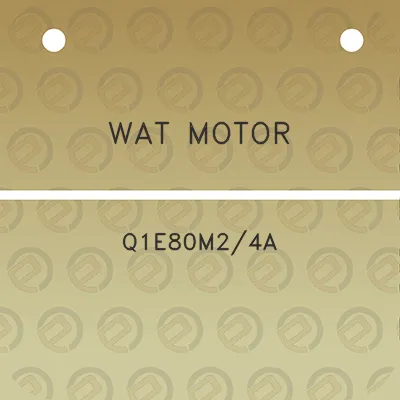 wat-motor-q1e80m24a