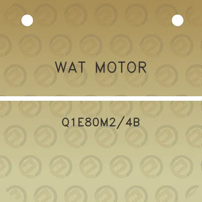 wat-motor-q1e80m24b