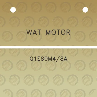 wat-motor-q1e80m48a