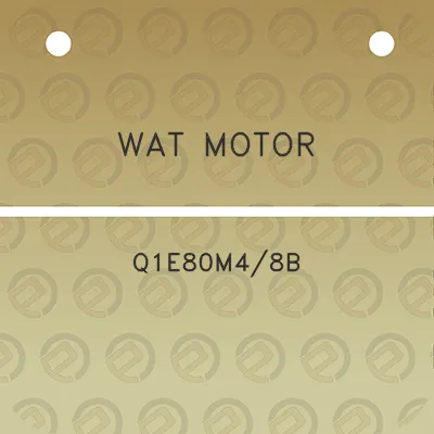 wat-motor-q1e80m48b