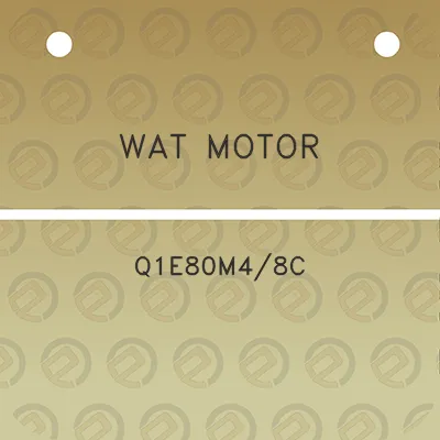 wat-motor-q1e80m48c