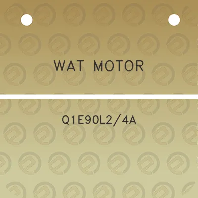 wat-motor-q1e90l24a