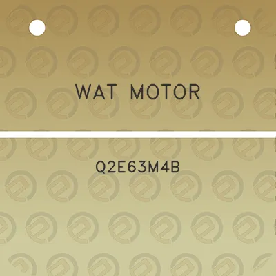 wat-motor-q2e63m4b