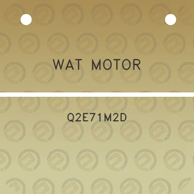 wat-motor-q2e71m2d