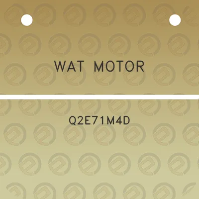 wat-motor-q2e71m4d