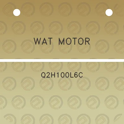 wat-motor-q2h100l6c