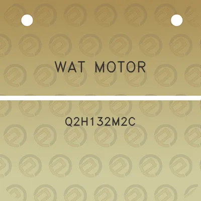 wat-motor-q2h132m2c