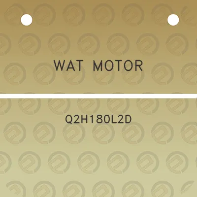 wat-motor-q2h180l2d