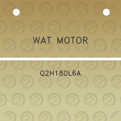 wat-motor-q2h180l6a