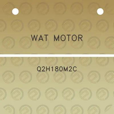 wat-motor-q2h180m2c