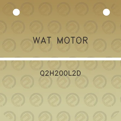 wat-motor-q2h200l2d