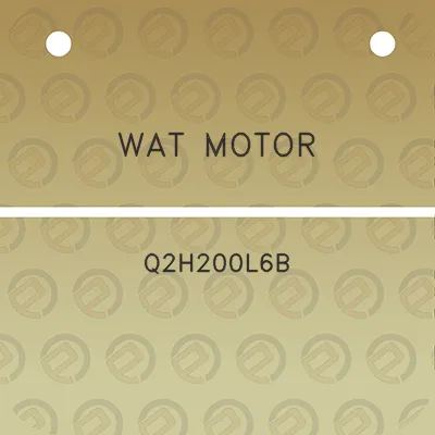 wat-motor-q2h200l6b