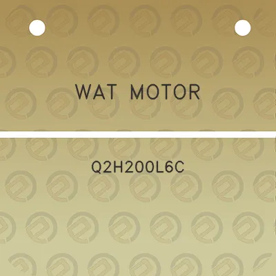 wat-motor-q2h200l6c