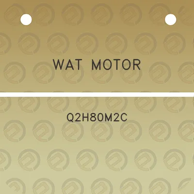 wat-motor-q2h80m2c