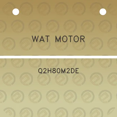 wat-motor-q2h80m2de