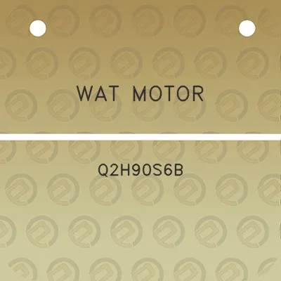 wat-motor-q2h90s6b