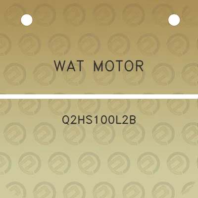 wat-motor-q2hs100l2b