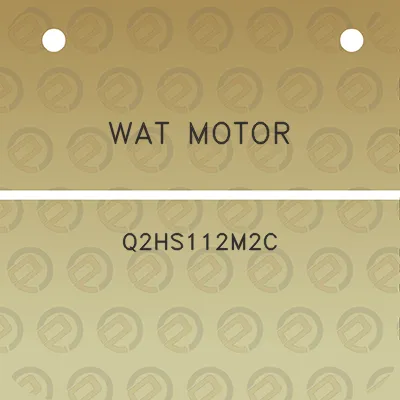 wat-motor-q2hs112m2c